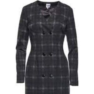 HILARY MacMillian BNWT Plaid Blazer Dress